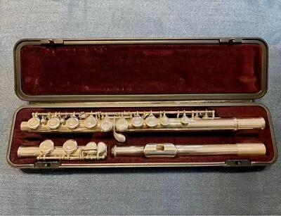 Yamaha YFL-221 Student Flute Nickel Silver Headjoint Maintained With Case • $516.87