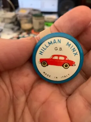 Hillman Minx Great Britain Made In Italy Licorice Candies Tin • £17.34