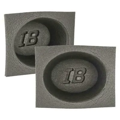 Speaker Baffle 5  X 7  6  X 8  Foam Car Audio Black (pair) 5x7 • $11.74