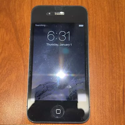 Apple IPhone 4s - 8GB - Black  Unknown Carrier Locked.  Make An Offer • $16.95