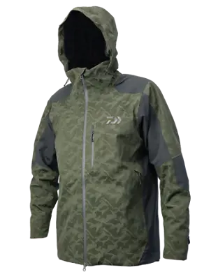 Daiwa RAIN SUITS DARK OLIVE Waterproof Fishing Jacket @ Otto's TW • £143.14