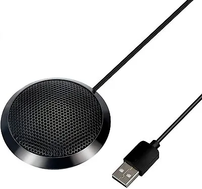 Microphone For Laptop USB PC Conference Call Zoom Recording Chat XBOX YouTube • £13.96