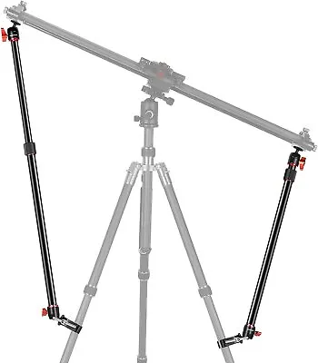 Neewer Camera Slider Support Arm Stabilizer 2-Pack Tripod Stability Arm • £71.99