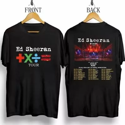 Ed Sheeran 2023 Tour Concert Tee 2023 Ed Sheeran Tour T Shirt 2 Side EE1192 • $32.29