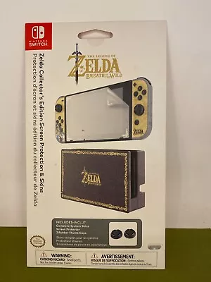 $38 • Buy Nintendo Switch - Zelda Breath Of The Wild Collector's Screen Protection & Skins