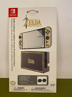 Nintendo Switch☆ Zelda Breath Of The Wild ☆Collector's Screen Protection & Skins • $34