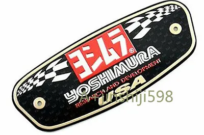 USA Yoshimura Aluminium Heat-resistant Motorcycle Decal Exhaust Pipe Sticker • $4.13