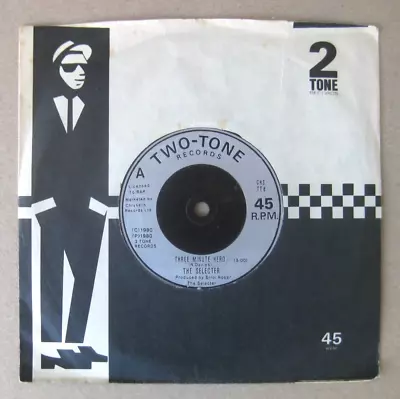 The Selecter - Three Minute Hero / James Bond 7  Vinyl Single • £4