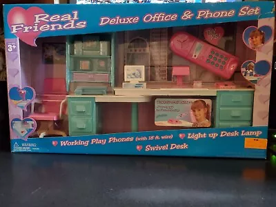 Real Friends Deluxe Office & Phone Set - Geoffrey Toys R Us - NIB - 2000 - #3028 • $40