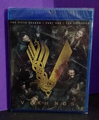 VIKINGS - Blu-Ray- The Fifth Season- Part 1 - 10 Episodes - BRAND NEW  SEALED  • $14.50