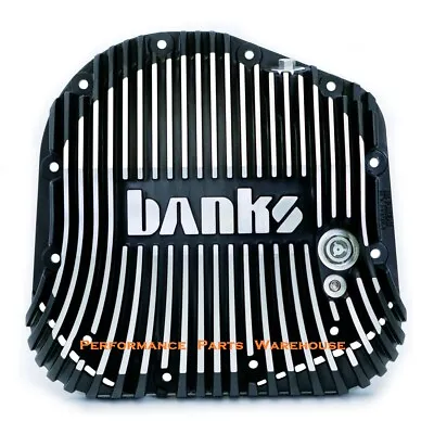 Banks 10.25/10.5 Black / Machined Rear End Cover 1986-2022 F250 & 1986-2016 F350 • $395