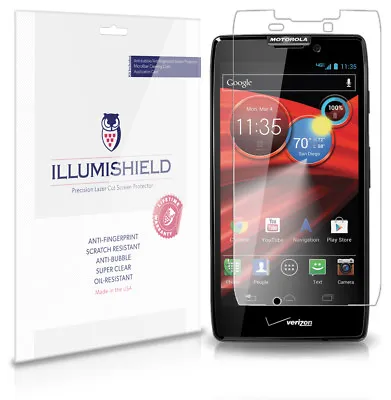 ILLumiShield Clear Screen Protector 3x For Motorola Droid RAZR International • $7.65