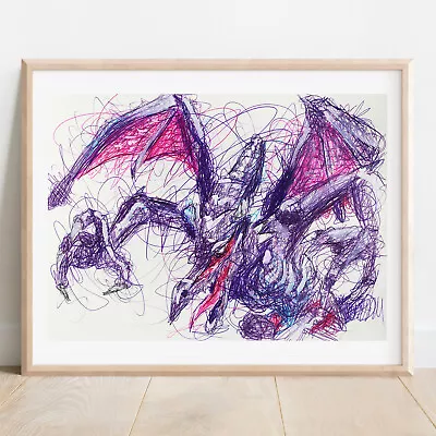 Ridely Ballpoint Pen Print Metroid Art Poster • $15.99