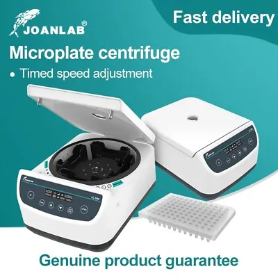Microplate Centrifuge 500~2000rpm Digital Lab Centrifuge For 384/ 96-well Plates • $419