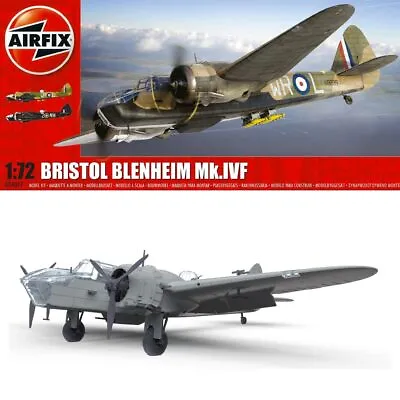 £23.45 • Buy Airfix A04017 Bristol Blenheim Mk.IVF 1:72 Plane Model Kit