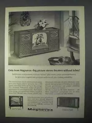 1966 Magnavox Astro-Sonic Stereo Theatre 390 TV Ad • $19.99