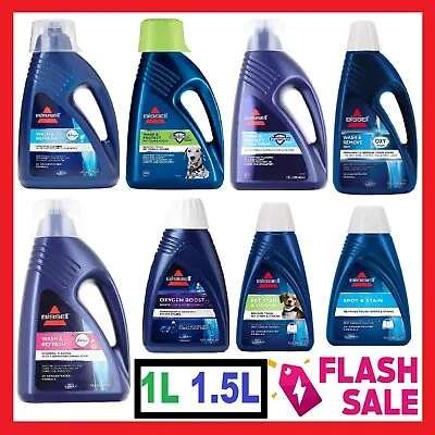 Bissell Wash Deep Clean Concentrated Carpet Shampoo Cleaner Formula Solution • £16.99