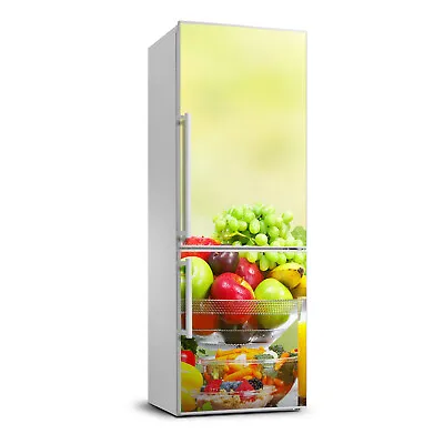 Home Fridge Self Adhesive Removable Sticker Food Vegetables And Fruits • £49.95
