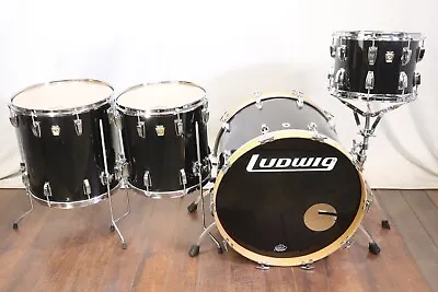 Ludwig 4pc Maple 6ply Drum Kit Set 1990's • $1399.99