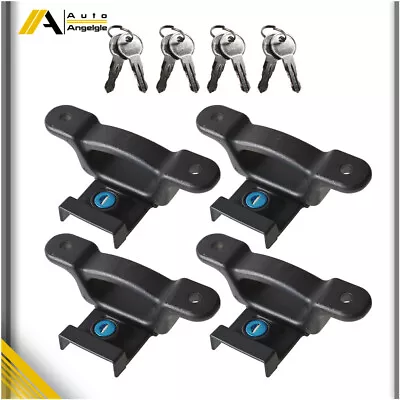 4X Box Tie Down Truck Bed Cleats Locking For 2015-2020 Ford F-150/F-250 /F-350 • $32.12