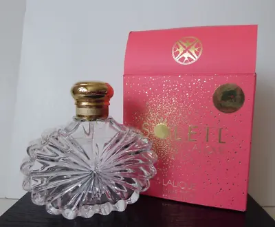 Lalique Soleil Perfume Bottle 100 Ml Empty • £15