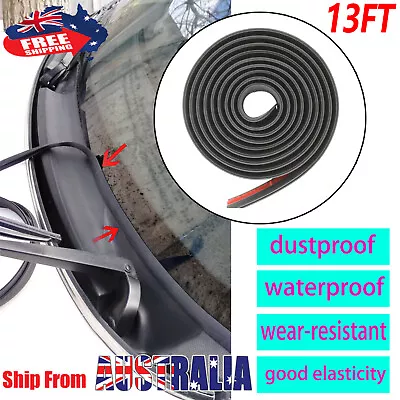 Car H Type Seal Strip Windshield Sunroof Rubber Weatherstrip Dustproof 4M 13FT • $22.99