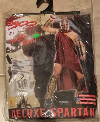 300 Deluxe Spartan Warrior Gladiator Costume NEW In Retail Package Mens XL • $39.95