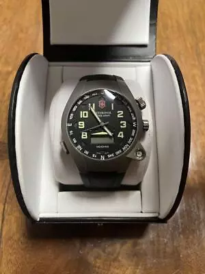 Victorinox Swiss Army Titanium ST5000 Digital Compass Men's Watch 5Atm W/Box • $465.89