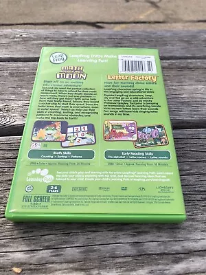 Leapfrog Math Adventure To The Moon/ Letter Factory/Talking Words Factory 3 Set • $19.99