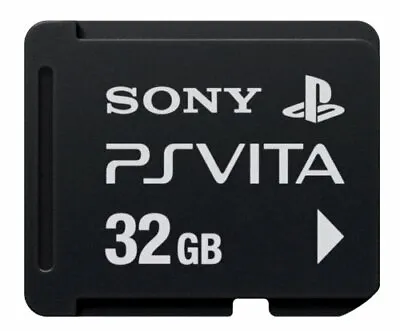 PS VITA Memory Card 32GB PSV Sony Official  Tested Works Completely • $99.78