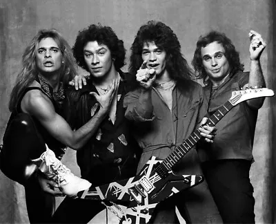 Van Halen Posing With Guitar 8x10 Picture Celebrity Print • $6.99