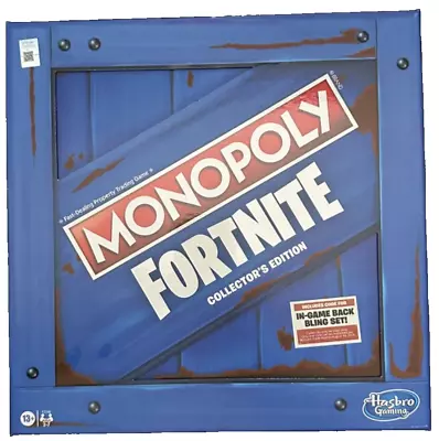 FORTNITE MONOPOLY Collectors Edition W/CODE For BLING Set • $14.95