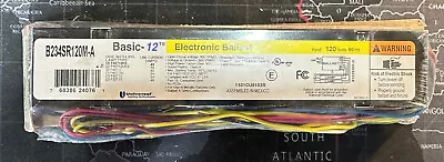 NEW Universal B234SR120M-A000I ELECTRONIC BALLAST BASIC-12  F40T12ES • $0.99