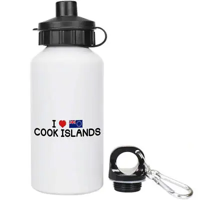 'I Love Cook Islands' Reusable Water Bottles (WT033652) • £13.99