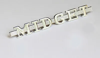 MG Midget Chrome Boot Badge With Mountings MG Part Number; AHA5683 • $13.14