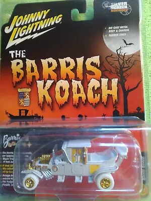 2019 Johnny Lightning THE BARRIS KOACH (White Lightning) Gold Trim • $65