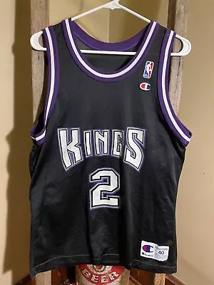 Vintage Mitch Richmond Champion Kings Jersey Size 40 • $65