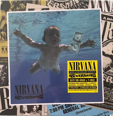 Nirvana Nevermind Super Deluxe Box Set NEW Sealed 8 X LPs 1 X 7  1 X Book • $329.95