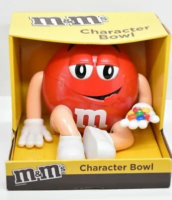 £25 • Buy M&Ms Chocolate Character Bowl Red Candy Dispenser Boxed