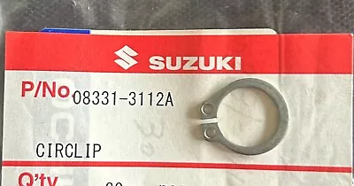 New OEM Suzuki Circlip 08331-3112A • $1.15