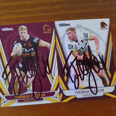 $9.99 • Buy Thomas Fleger Signed 2023 Traders Comm. & Pearl Cards