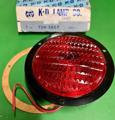 VINTAGE NOS KD  756-2657 RECESS BRAKE LIGHTS 2 Wire *FREE SHIPPING** • $24.99