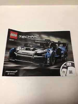 Lego Technic 42123 McLaren Senna Instructions Only • $16