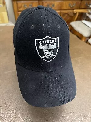 NFL Las Vegas/Oakland Raiders Youth Black Cap Team Apparel Reebok Hat • $15