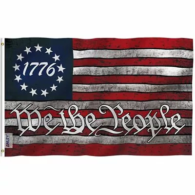 Anley We The People Flag - 1776 Vintage Betsy Ross US Constitution Flags • $7.95