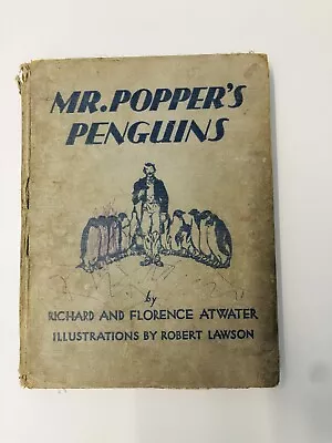 Mr. Popper's Penguins By Richard And Florence Atwater 1949 • $10