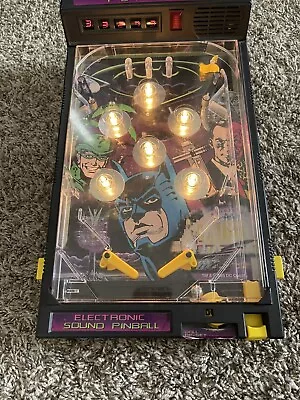 Vintage 1995 Batman Forever Electronic Pinball Machine - Lights Up No Sound • $20