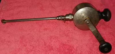 Antique Albertson & Co Hand Crank Valve Lapping Grinder Tool Sioux City • £11.57