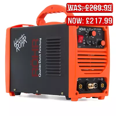 TIG ARC Welder Inverter MOSFET MMA 240V / 250 Amp / DC Portable Machine HP-250PP • £217.99