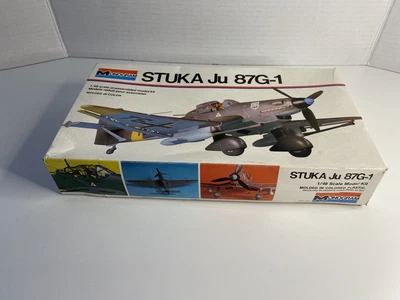 $9 • Buy VNTG Monogram 1973 STUKA Ju 87G-1 1/48 Scale Model Kit #6840